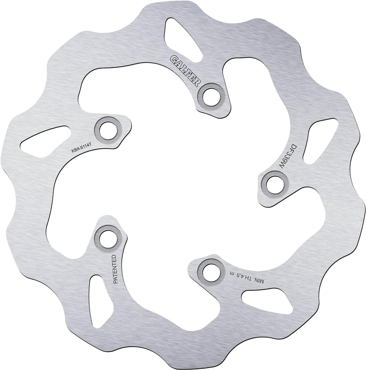 Galfer wave remschijf df339 rotor df339 type w rigid