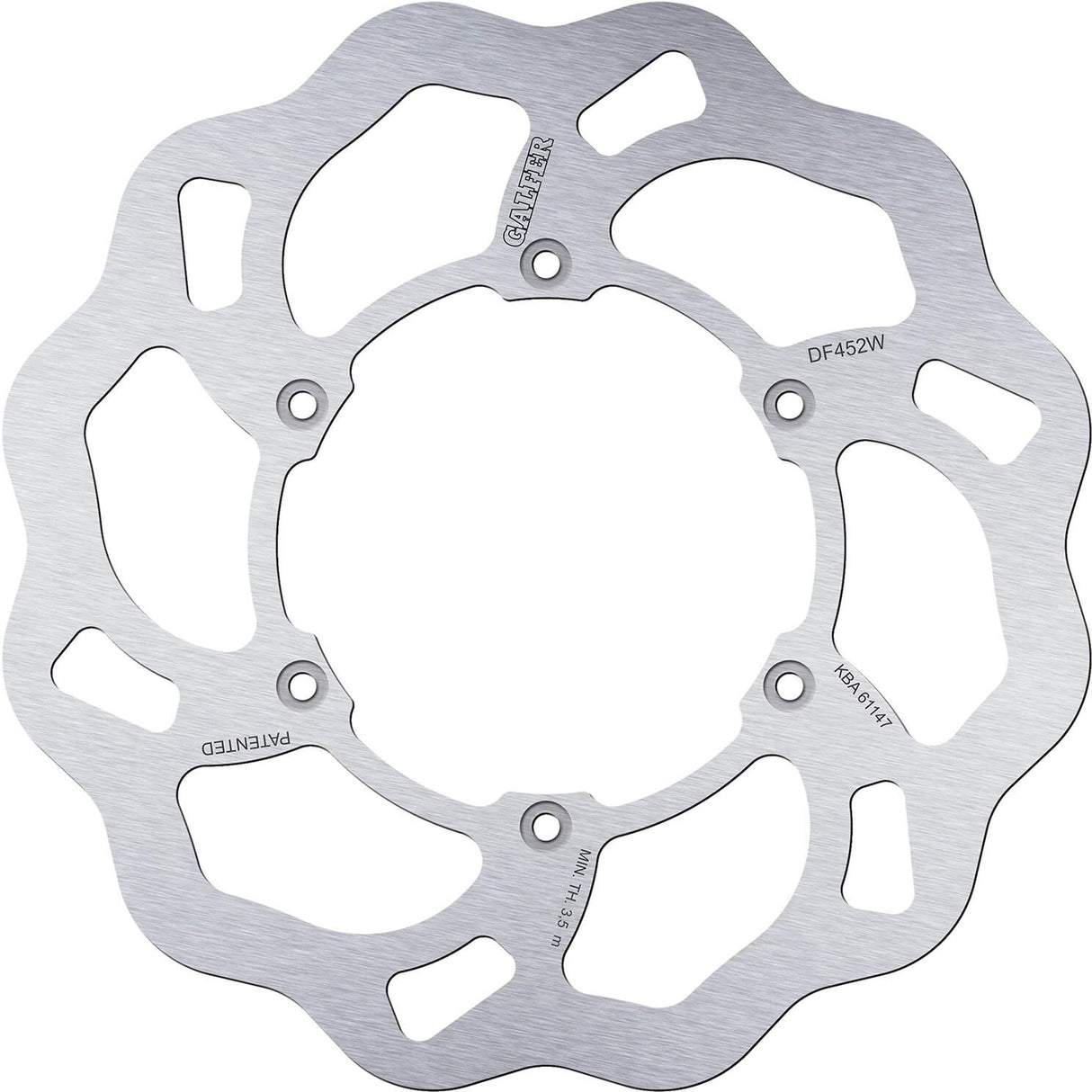 Galfer golf remschijf df452 rotor brake rotors starr r90r