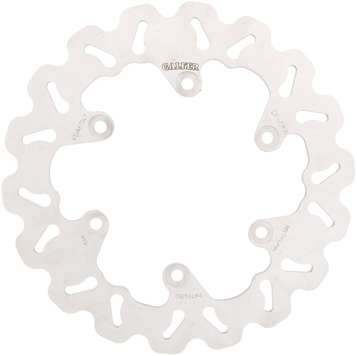 Galfer wave remschijf df458 rotor df458 type w rigid