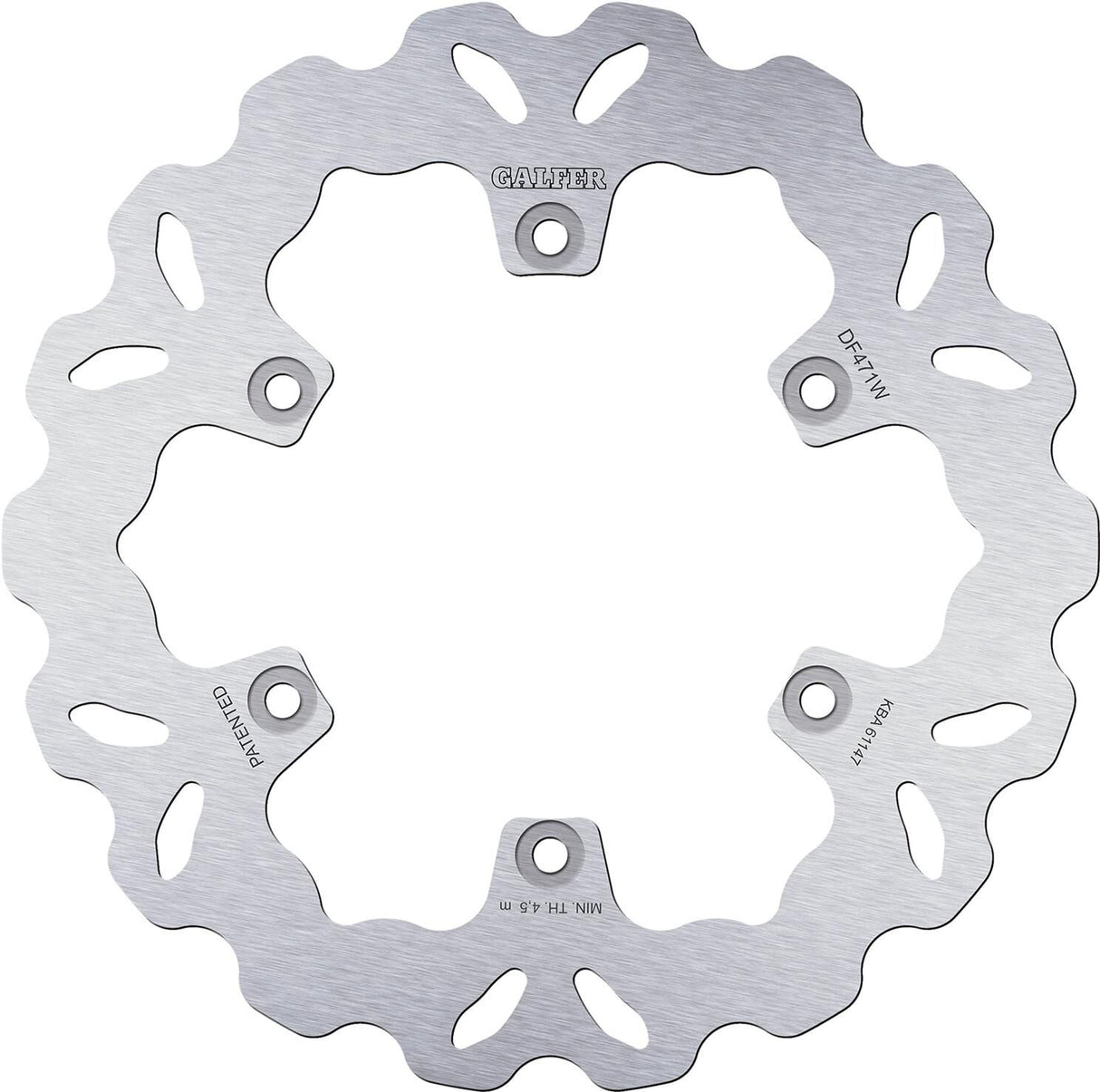 Galfer golf remschijf df471 rotor brake rotors starr r90r