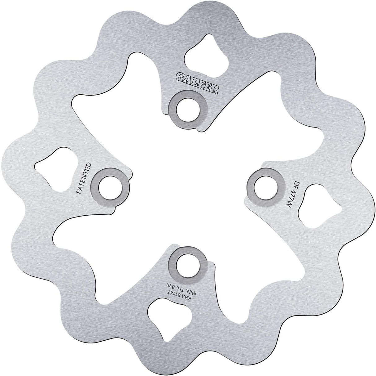 Galfer wave brake disc df477 rotor df477 type w rigid