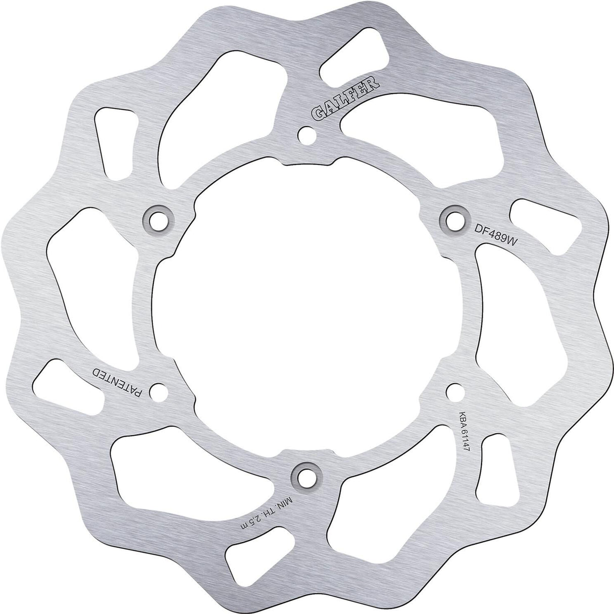 Galfer wave remschijf df489 rotor df489 ws offroad rigid obers.