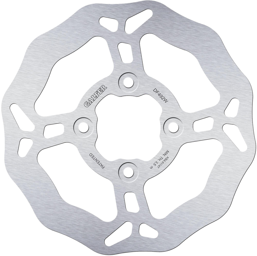 Galfer brake disc df492 rotor df492 type w rigid