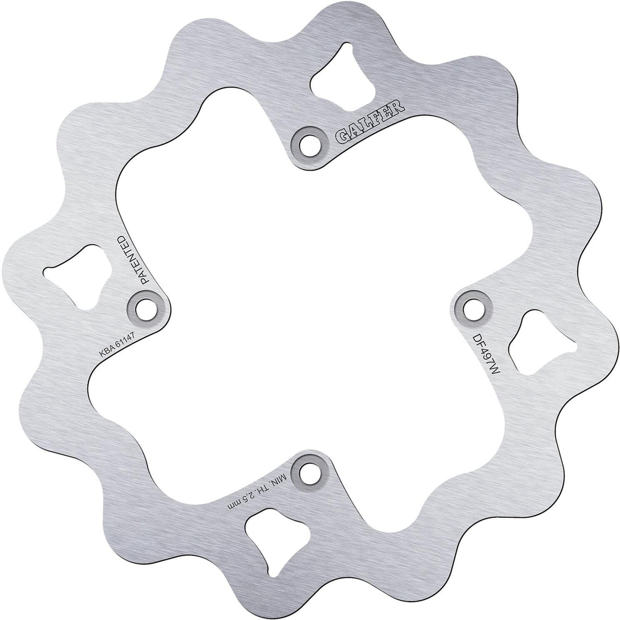 Galfer wave brake disc df497 rotor df497 type w rigid mx offroad