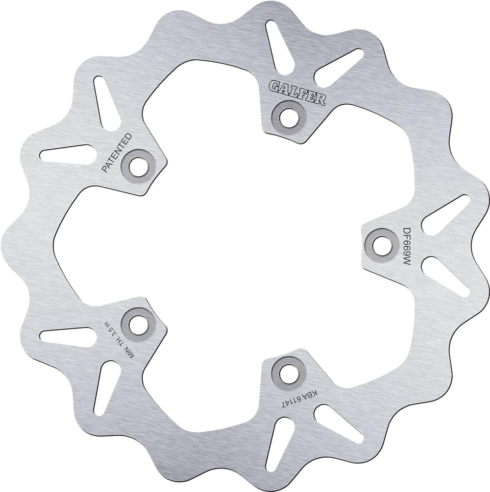 Galfer wave remschijf df669 rotor df669 type w rigid