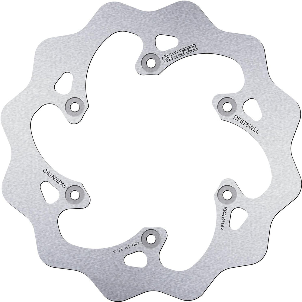 Galfer golf brake disc df678 rotor df678 wll offroad rigid muddy