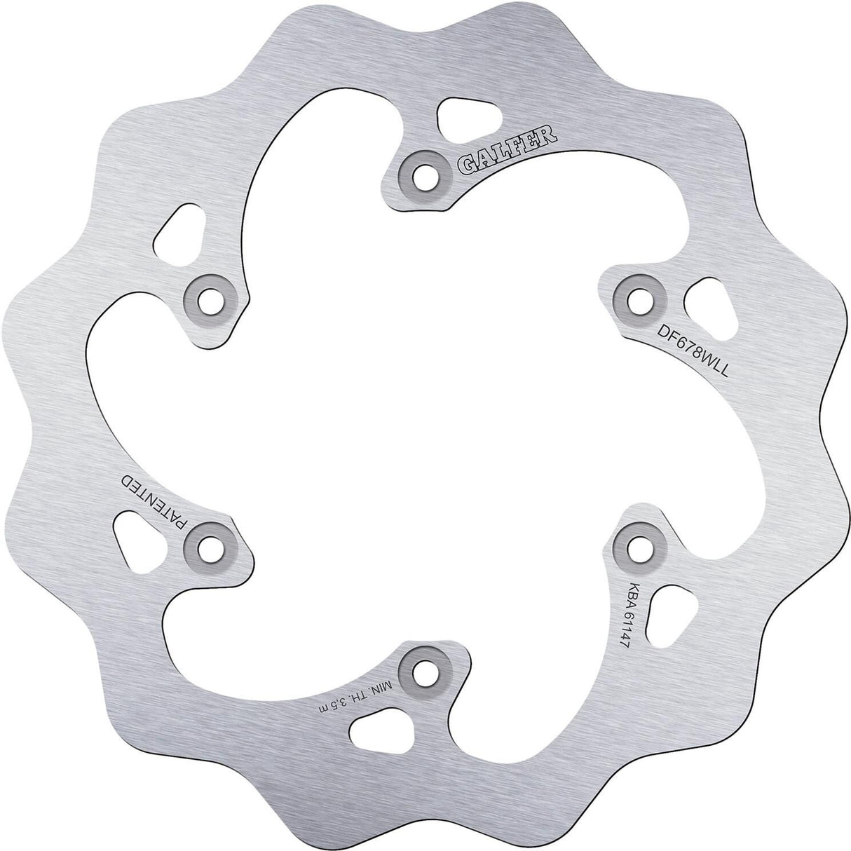 Galfer golf brake disc df678 rotor df678 wll offroad rigid muddy