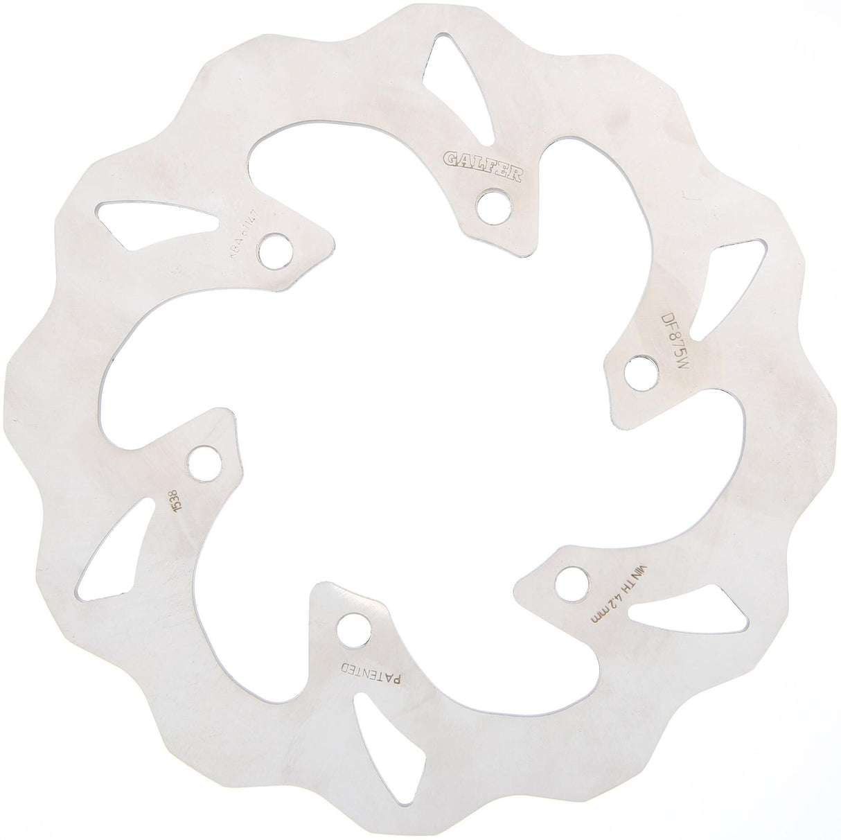 Galfer wave remschijf df875 rotor df875 type w rigid