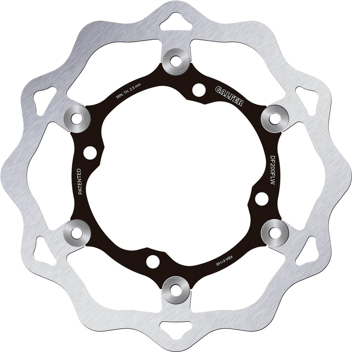 Galfer wave brake disc df200 rotor df200 flw offroad floating