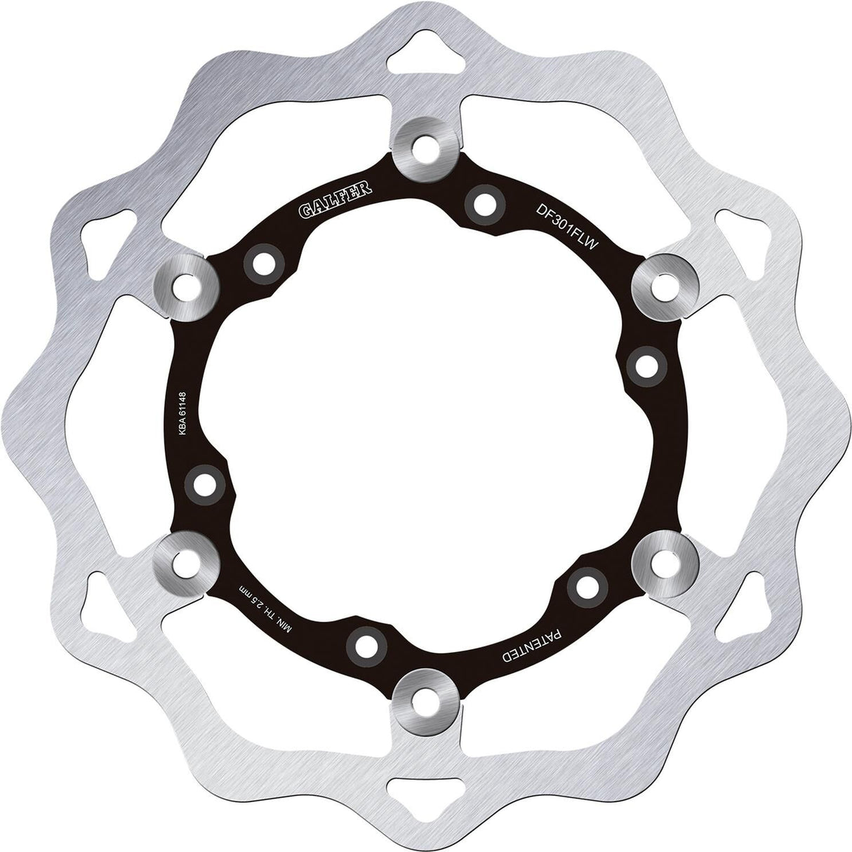 Galfer wave brake disc df301 rotor df301 flw offroad floating