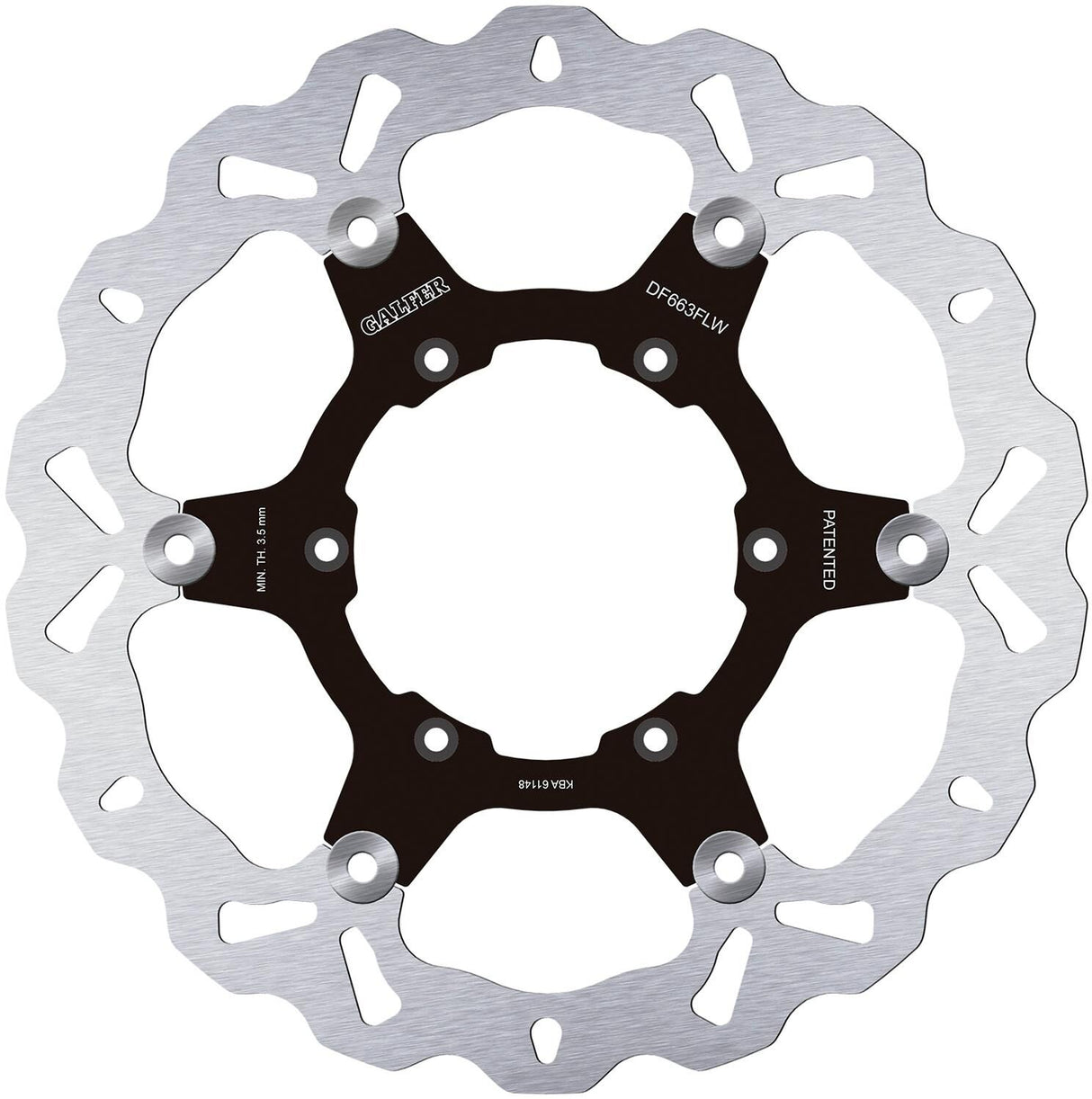 Galfer wave brake disc df663 rotor df663 flw floating offroad