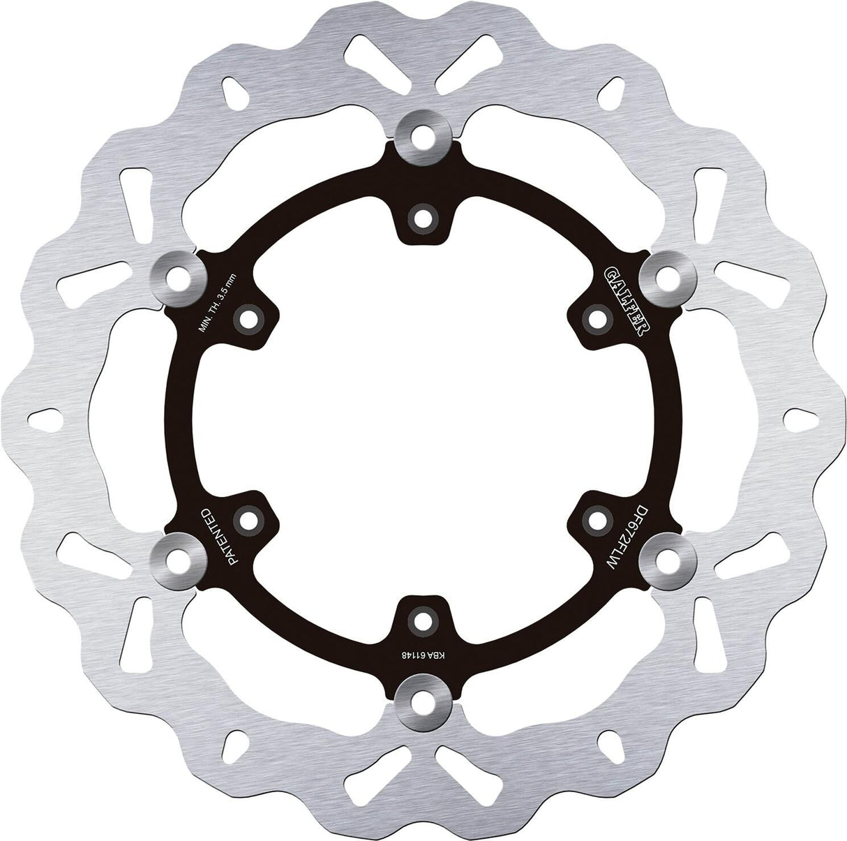 Galfer wave brake disc df672 rotor df672 flw floating offroad