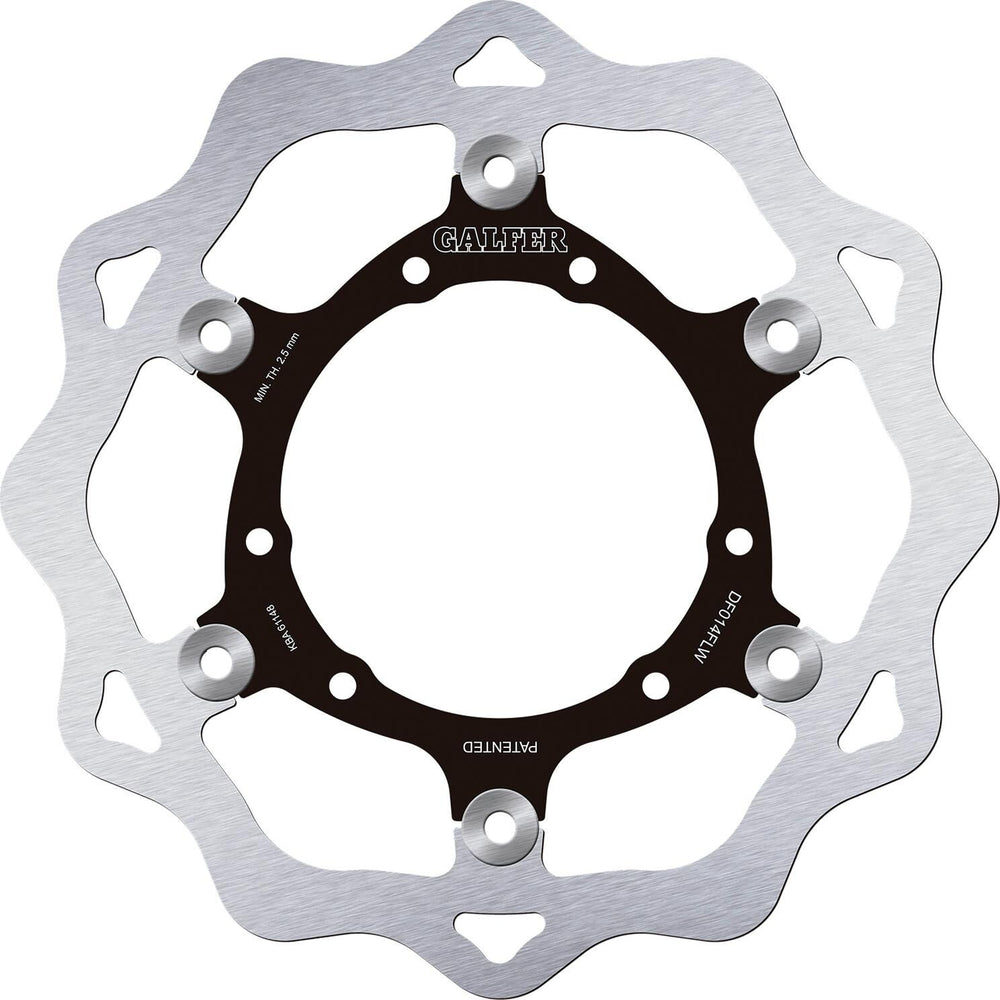 Galfer wave brake disc df014 rotor df014 flw offroad floating