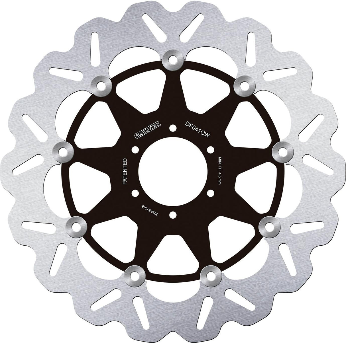 Galfer wave brake disc df041 rotor df041 type cw floating