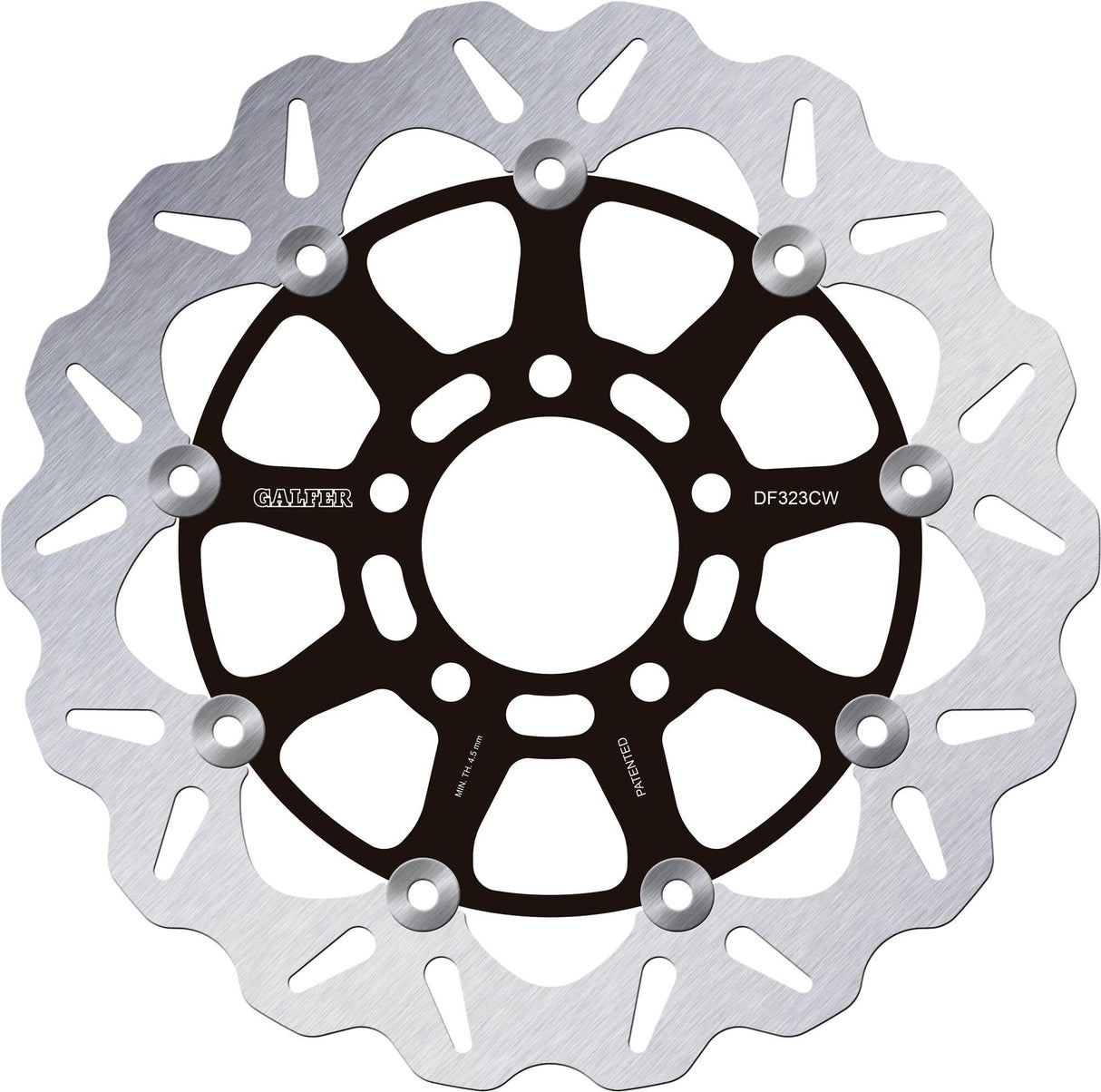 Galfer wave brake disc df323 rotor df323 type cw floating