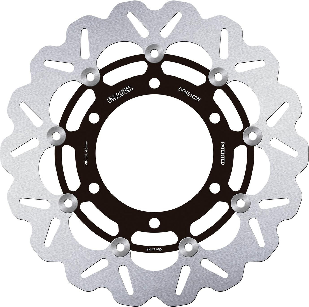 Galfer wave remschijf df651 rotor brake rotors swimming