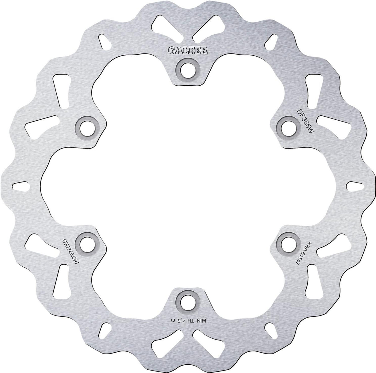 Galfer wave remschijf df355 rotor df355 type w rigid