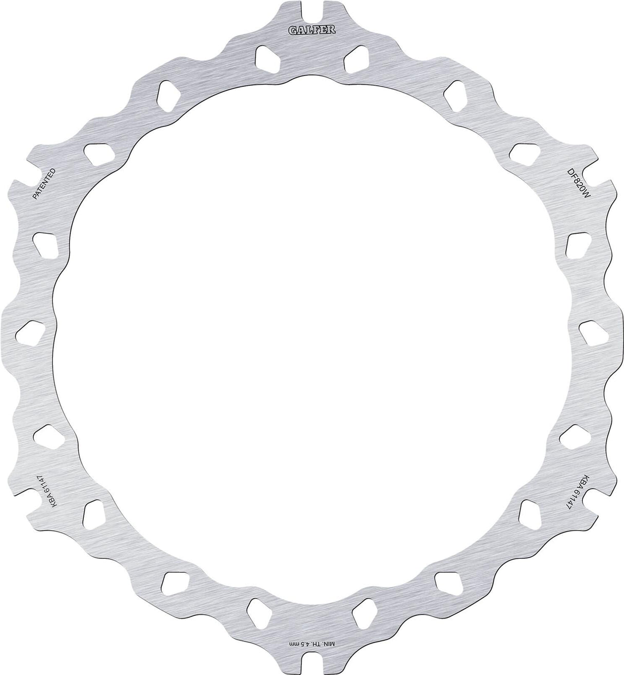 Galfer golf remschijf df820 rotor brake rotors starr