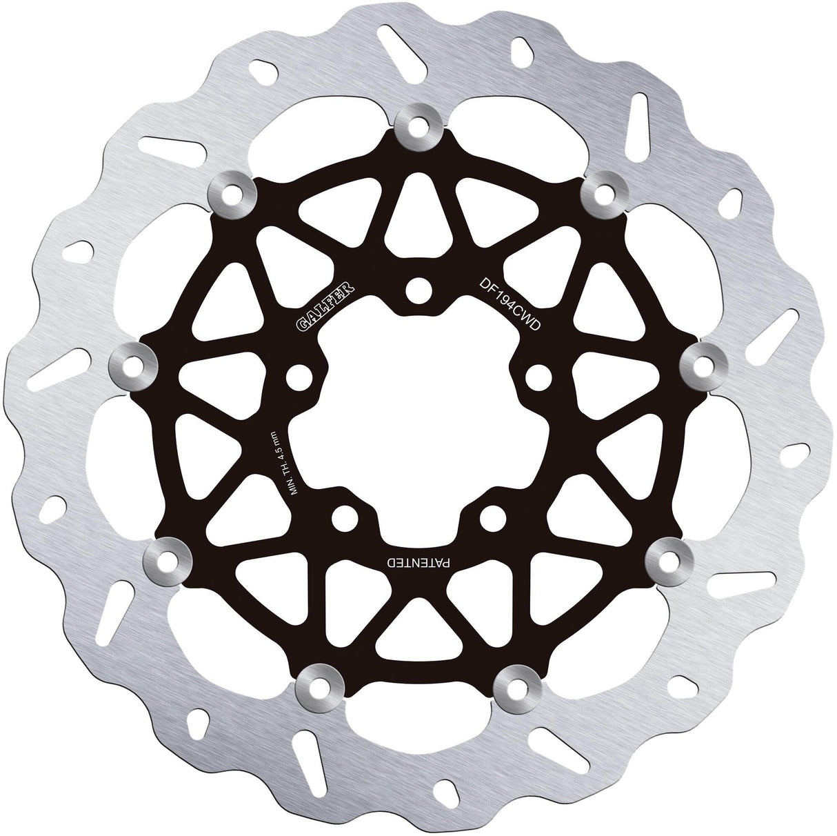 Galfer wave remschijf df194 rotor brake rotors floating right