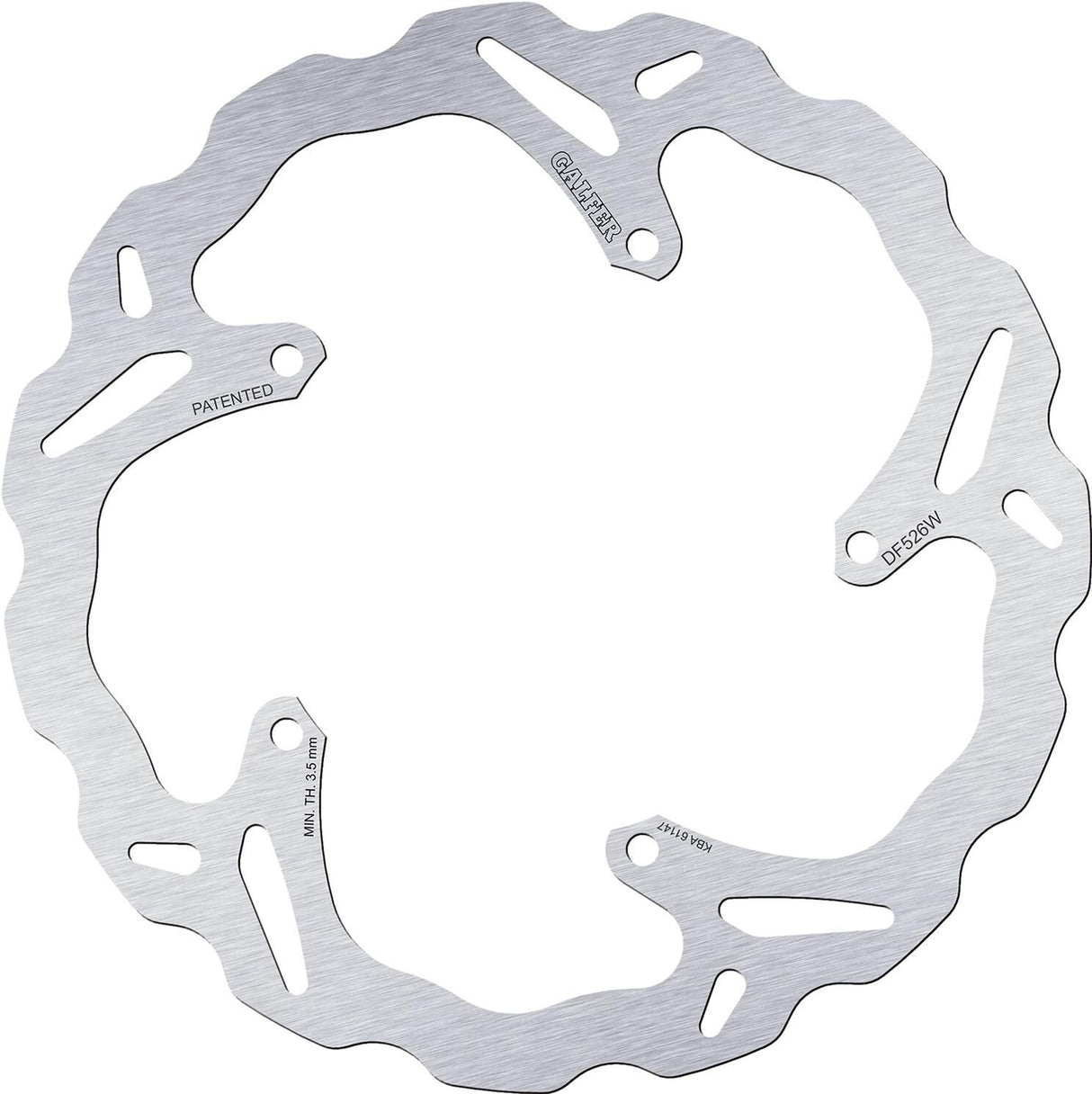 Galfer golf remschijf df526 rotor brake rotors starr r90r