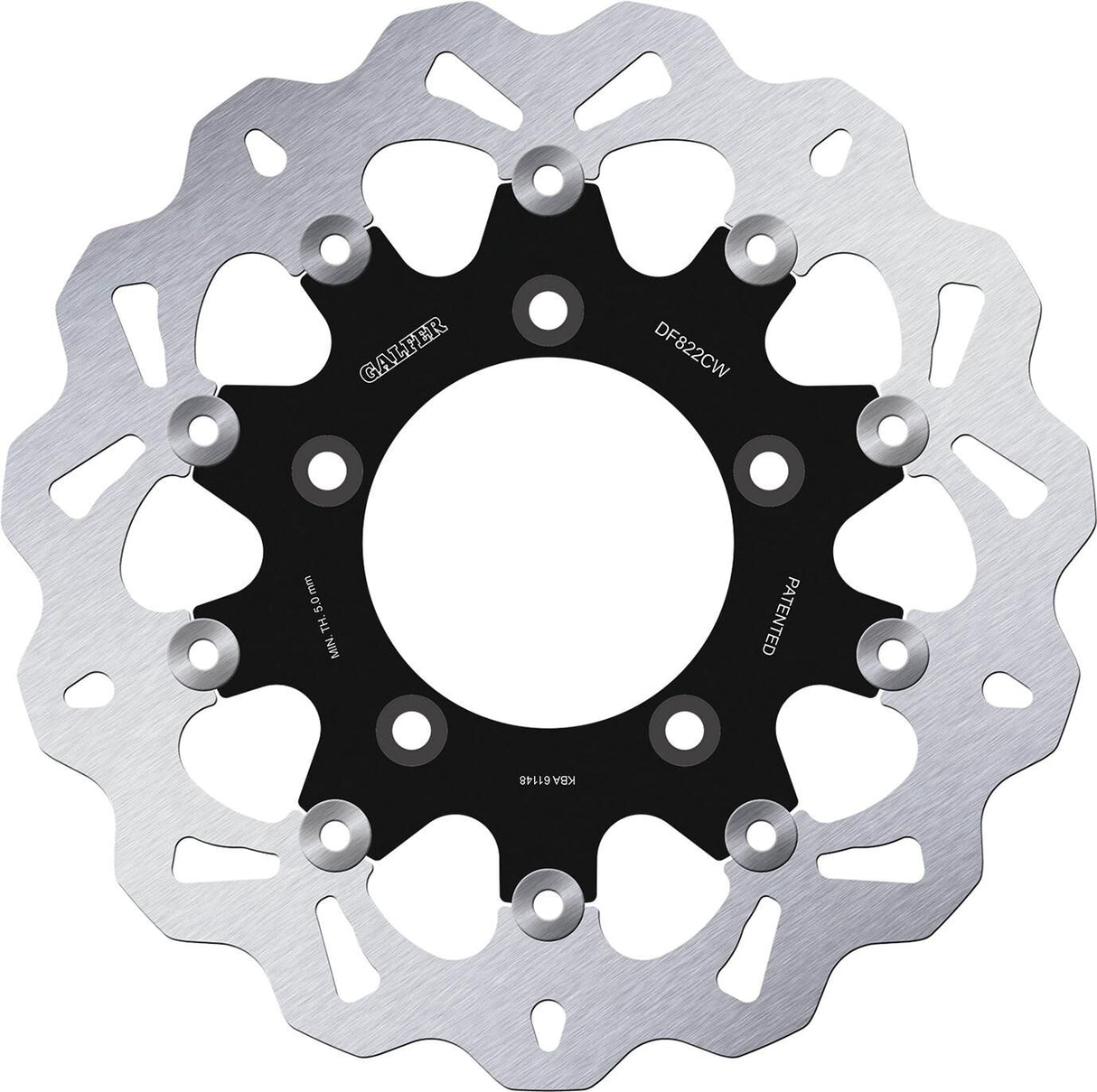 Galfer golf brake disc df822 rotor df822 type cw floating