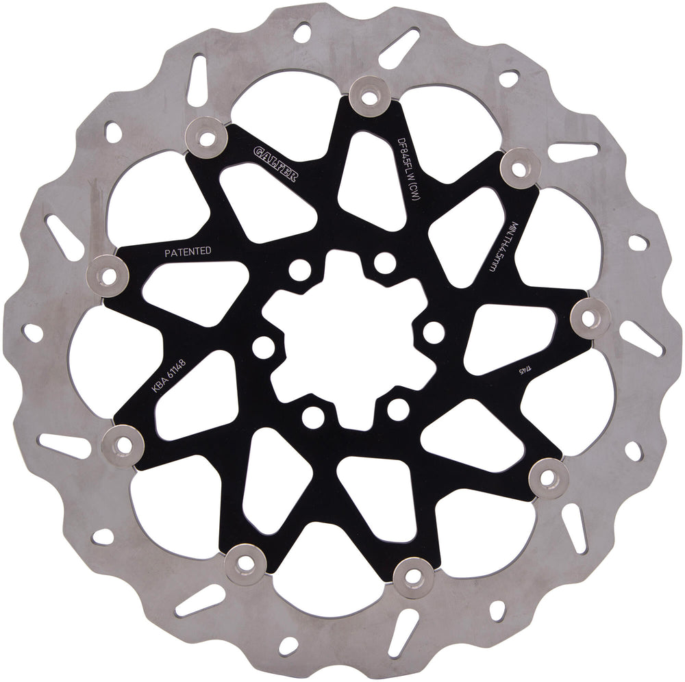 Galfer golf brake disc df845 rotor df845 type cw floating