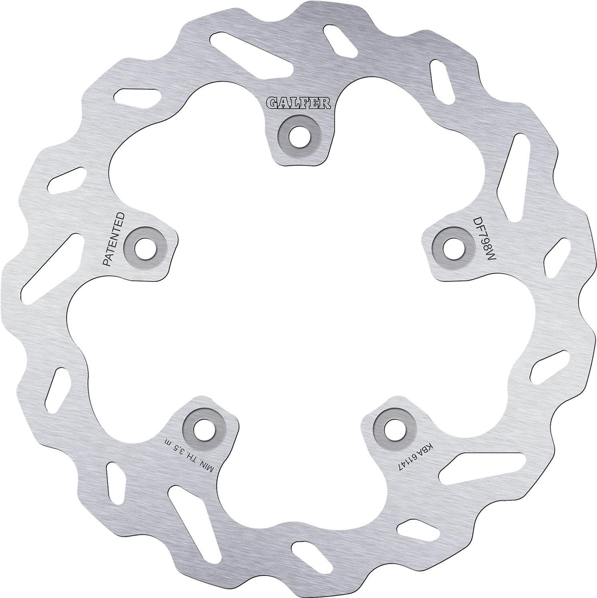 Galfer golf remschijf df798 rotor brake rotors starr r90r