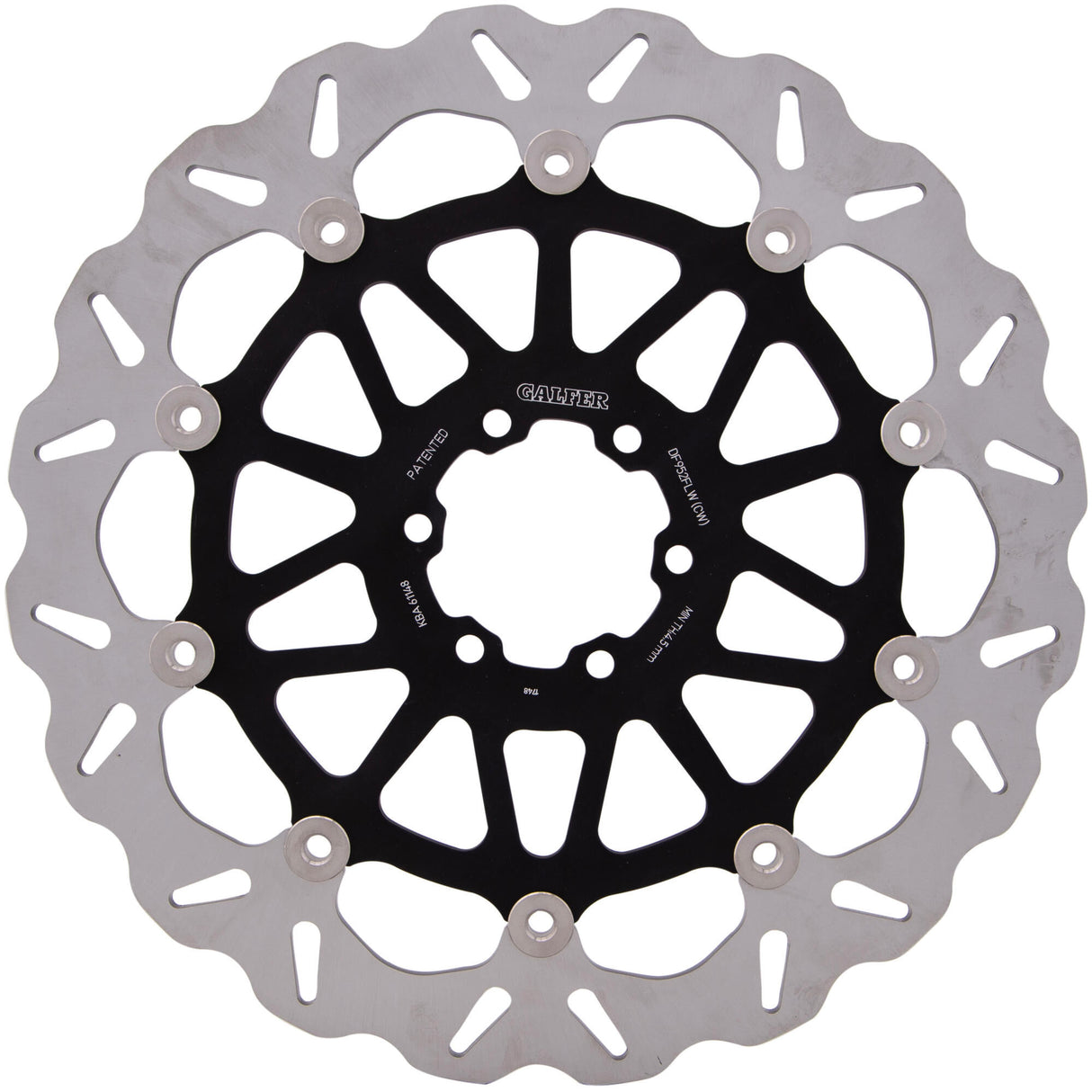 Galfer golf remschijf df952 rotor df952 type cw floating