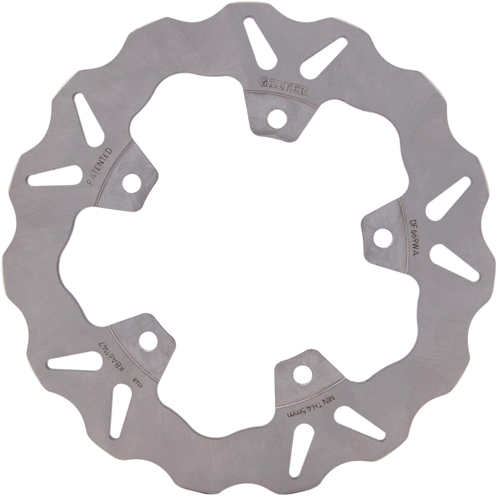 Galfer golf remschijf df669 rotor df669 type wa rigid