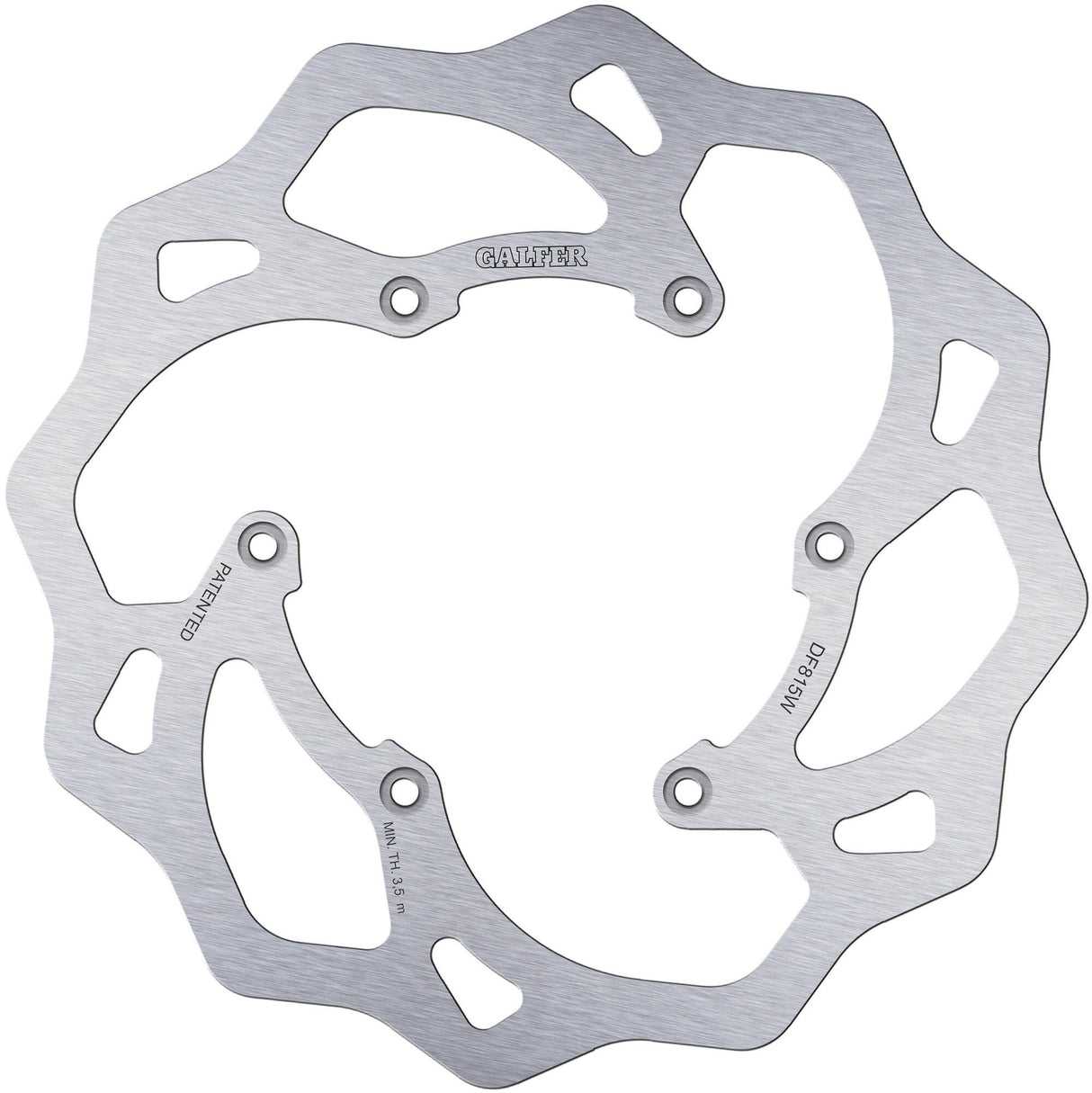 Galfer brake disc df815 rotor df815 type w offroad rigid