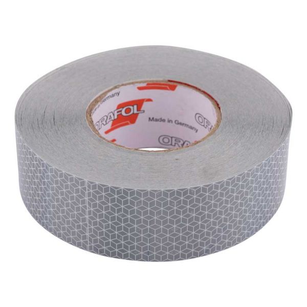 Reflective tape 50 mtr white