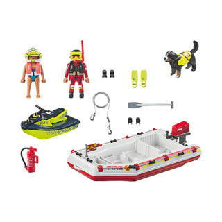 Playmobil Action Heroes Fire Brigade avec Waterscooter 71464