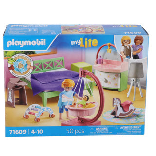 Playmobil 71609 bedroom with baby play corner