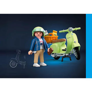 Playmobil 71621 1969 Vespa 150 Sprint Veloce világoszöld | 2 db