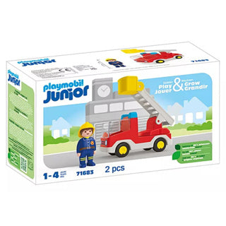 Playmobil 71683 junior gasilsko vozilo z lestvijo
