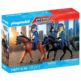 Playmobil 71877 mounted police