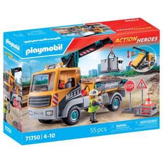 Playmobil 71750 truck with crane