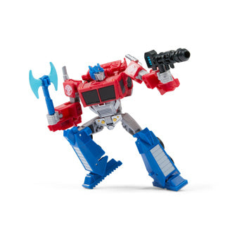 Transformers earthspark deluxe class optimus prime