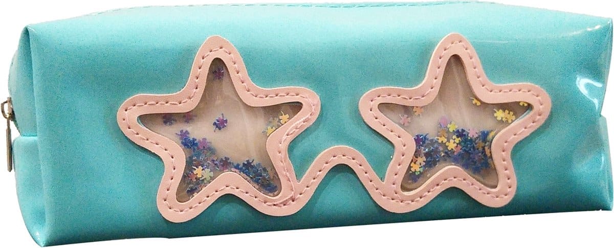 Jim Jam Pencil Case Stars Pencil Case 1 Compartment with 1 Zipper