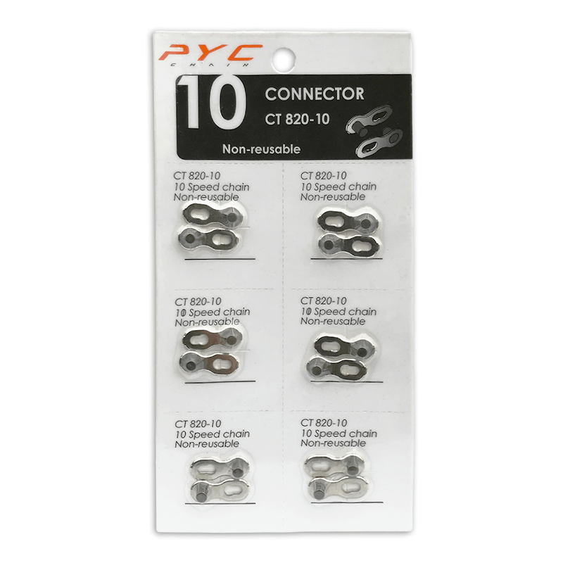 PYC Pyc chain link 10 speed per 6 pieces on card