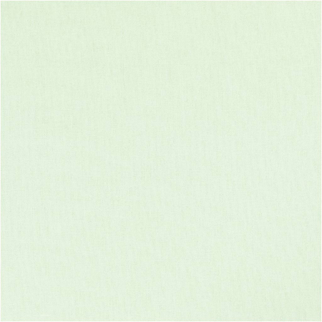 Creativ company fabric, w: 145 cm, 140 gr, light green, 10 m 1 roll