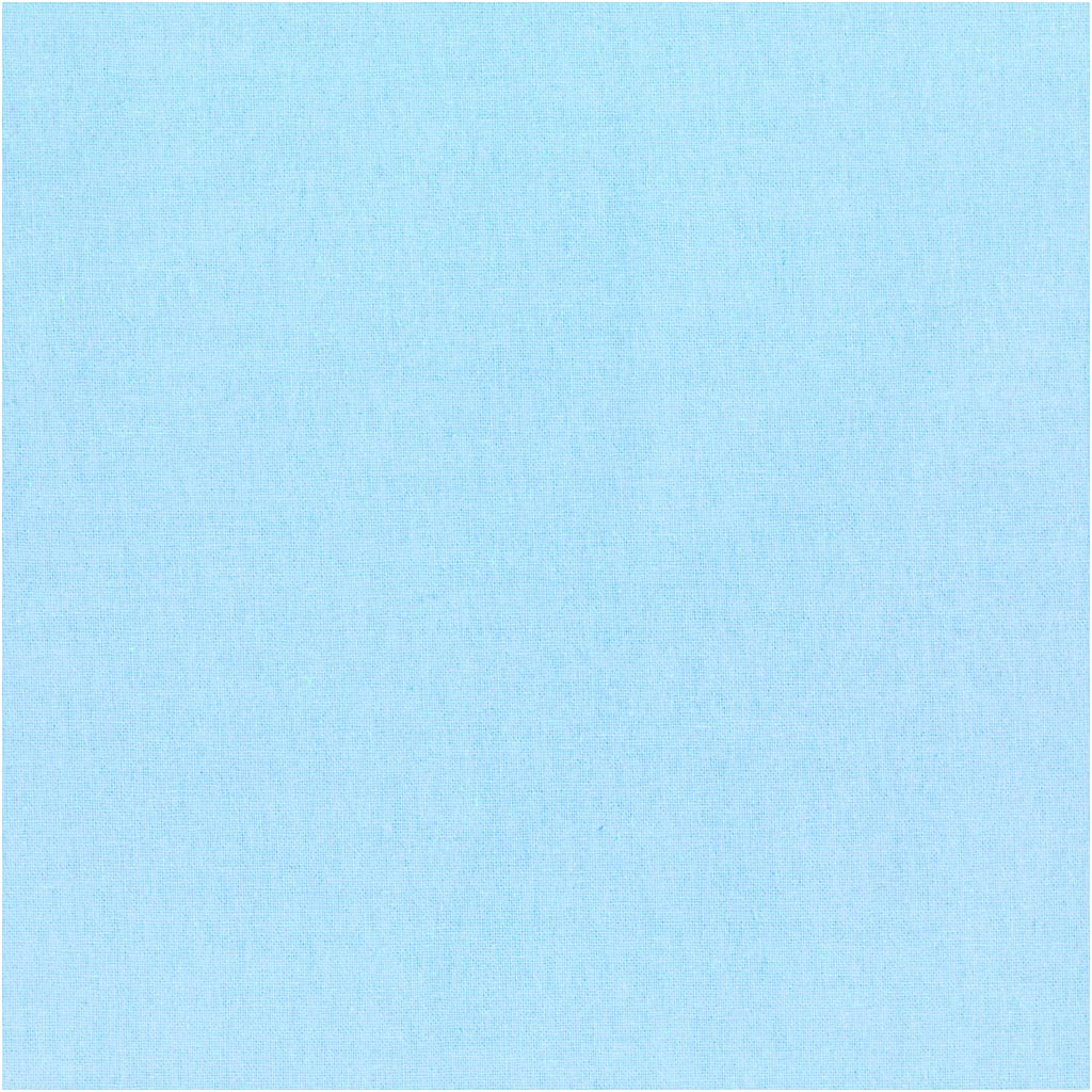 Creativ company fabric, w: 145 cm, 140 gr, light turquoise, 2 m 1 box
