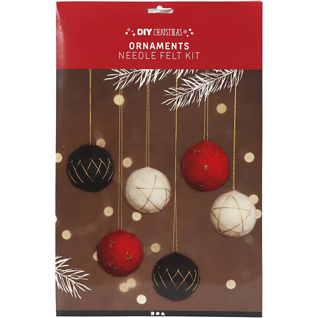 Creativ company Christmas balls, d 6 cm, 6 pieces 1 box