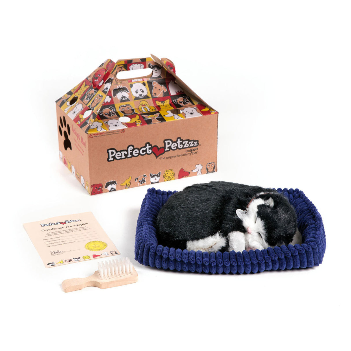 Perfect Petzzz Perfect Petzzz Weiche schwarze und weiße Katze