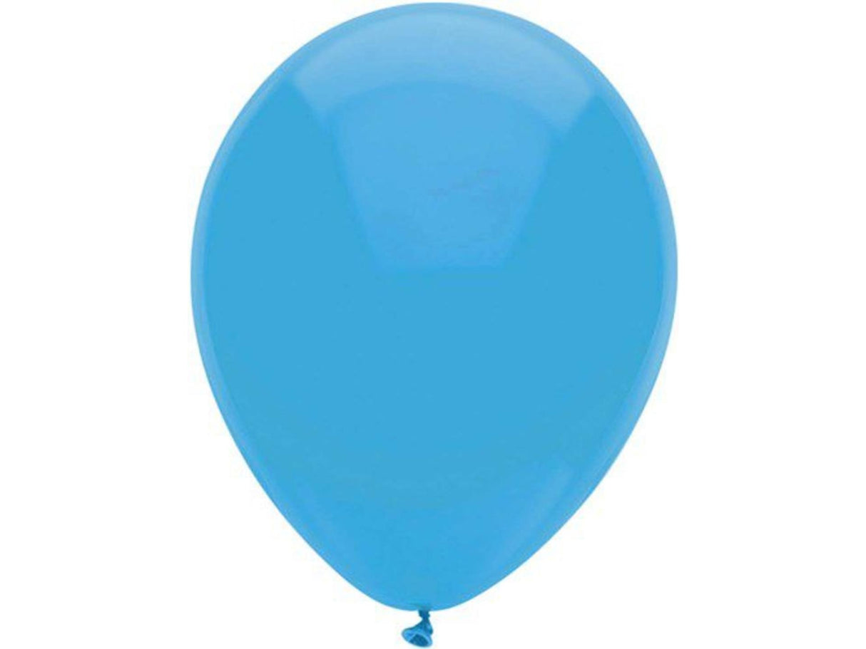 Haza ballonnen middenblauw 30cm zak a 10stuks