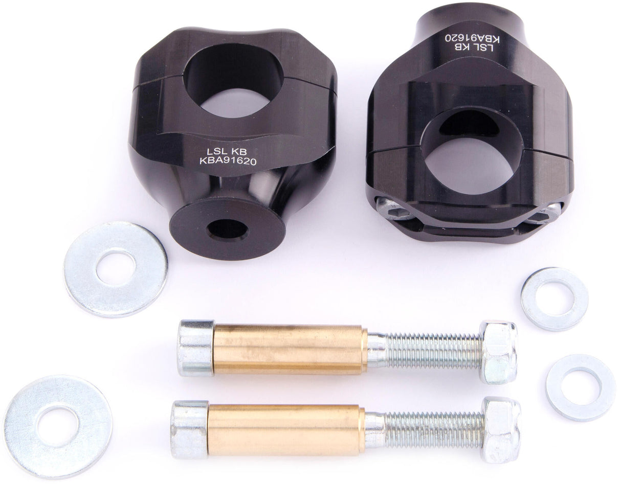 LSL handlebar clamp x-bar clamping bracket -38mm 28.5mm bw