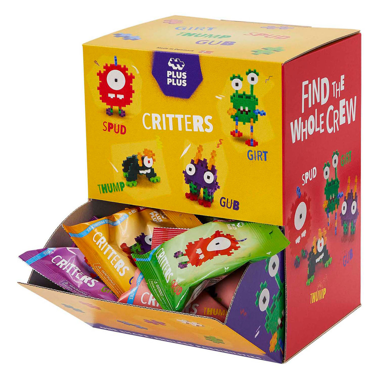 Plus-plus critters building set, 48 pcs.