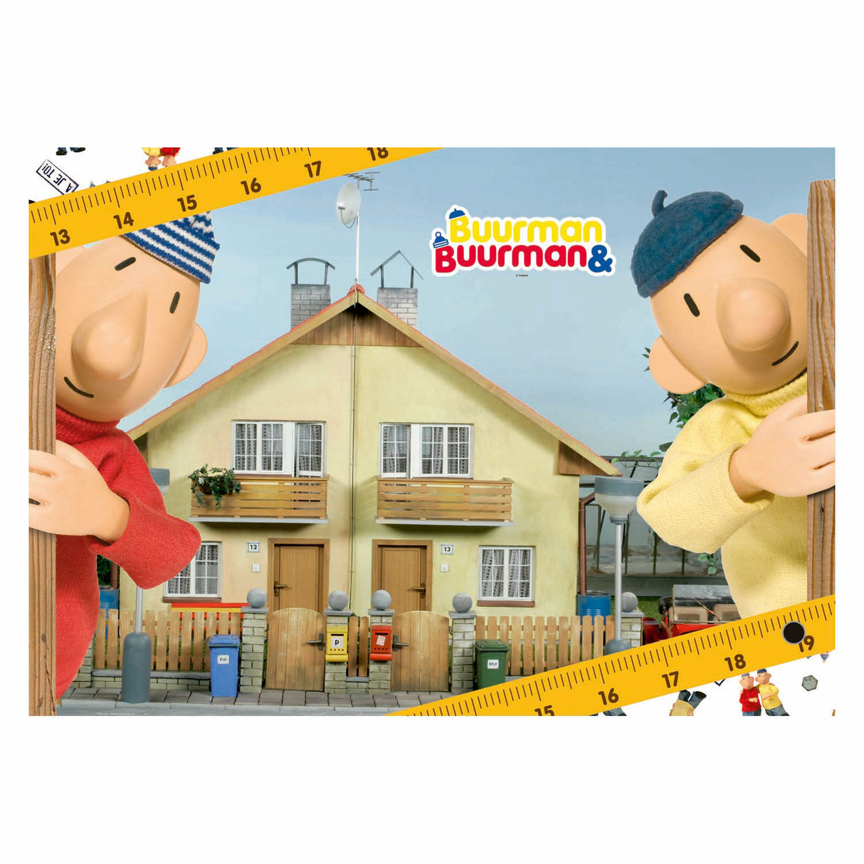Buurman en buurman puzzel 3in1