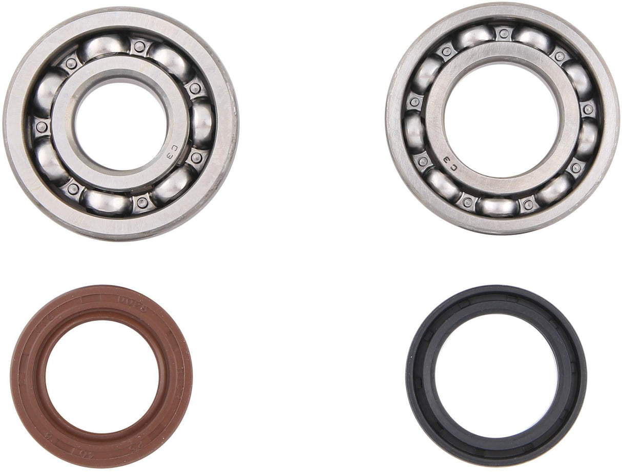 All balls racing crankshaft bearing set crankshaft bearing set ab 24-1072 with simmerrings