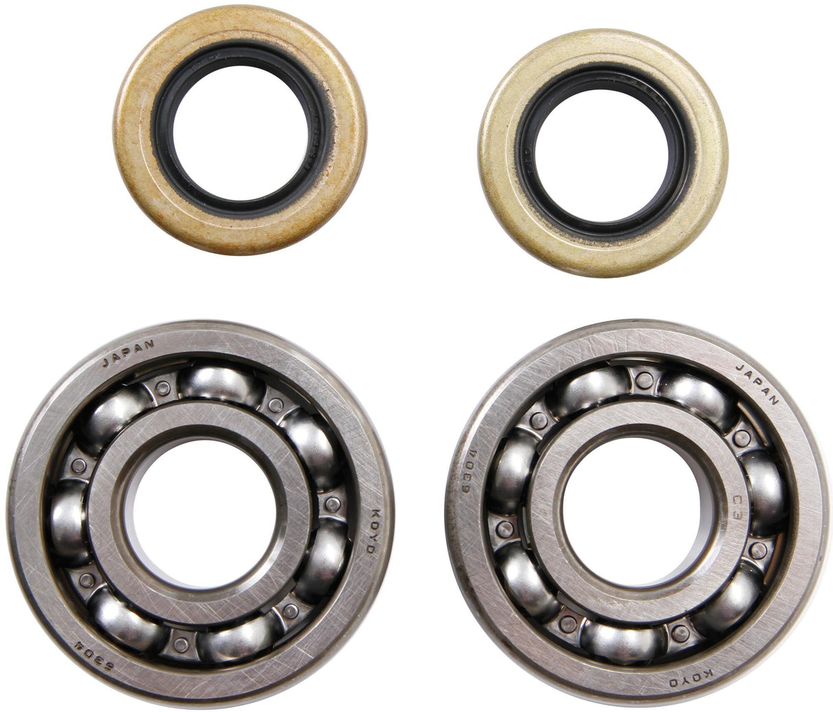 All balls racing crankshaft bearing set crankshaft bearing set ab 24-1102 with simmerrings